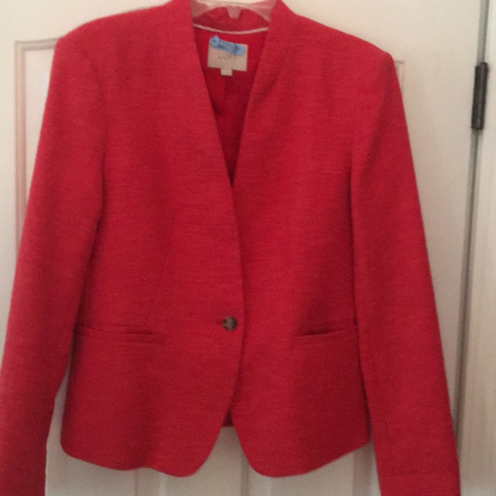 Loft Coral blazer
